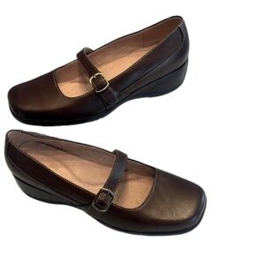 Naturalizer Astro Mary Jane Black Shoe Comfort 10
